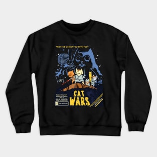 Cat Wars Crewneck Sweatshirt